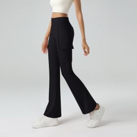 Winter Workwear Pockets Flared Pants